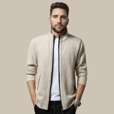 Herren Casual Strickjacke - Modern & Bequem