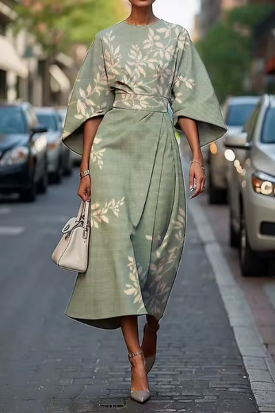 Orielle – Kleid mit edlem Blütenmuster