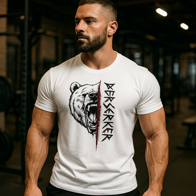 Lässiges Herren T-Shirt Kurzarm Baumwolle