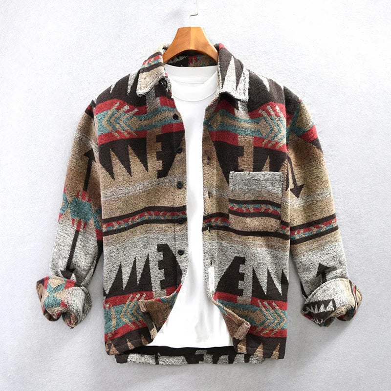 Pieter™ Retro Wild Outdoor Flanelljacke