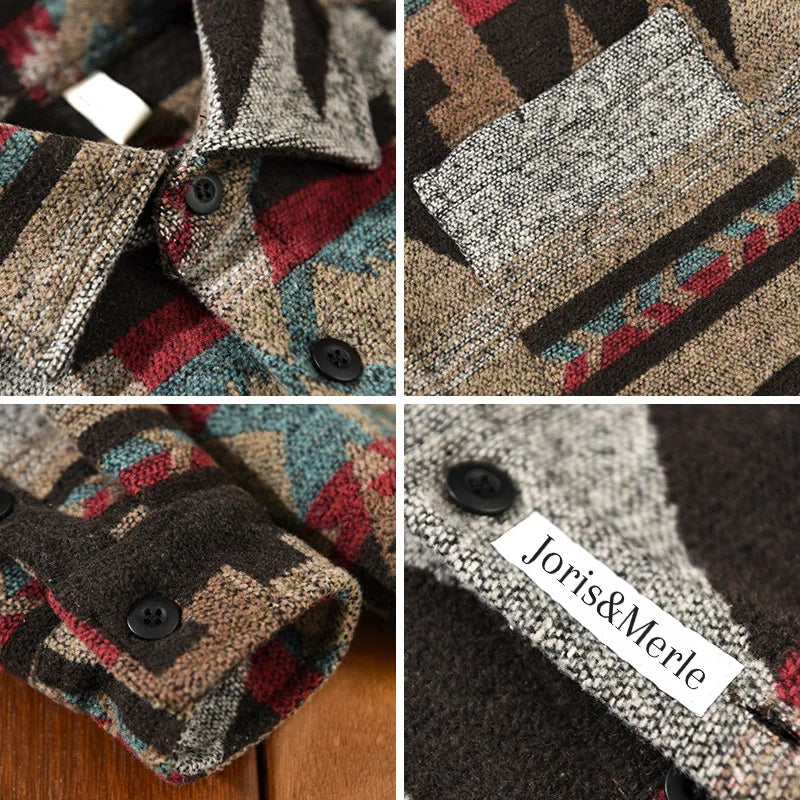 Pieter™ Retro Wild Outdoor Flanelljacke