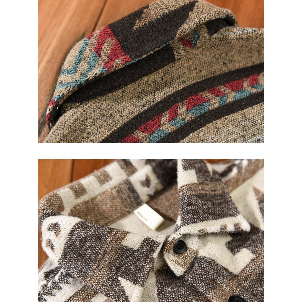 Pieter™ Retro Wild Outdoor Flanelljacke