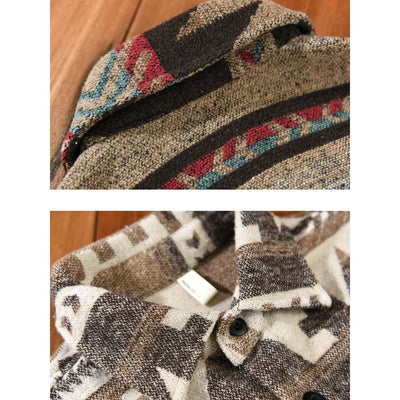 Pieter™ Retro Wild Outdoor Flanelljacke