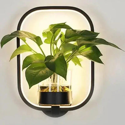 GlowPlant™ – Wandlicht mit Stil & integriertem Pflanzgefäß