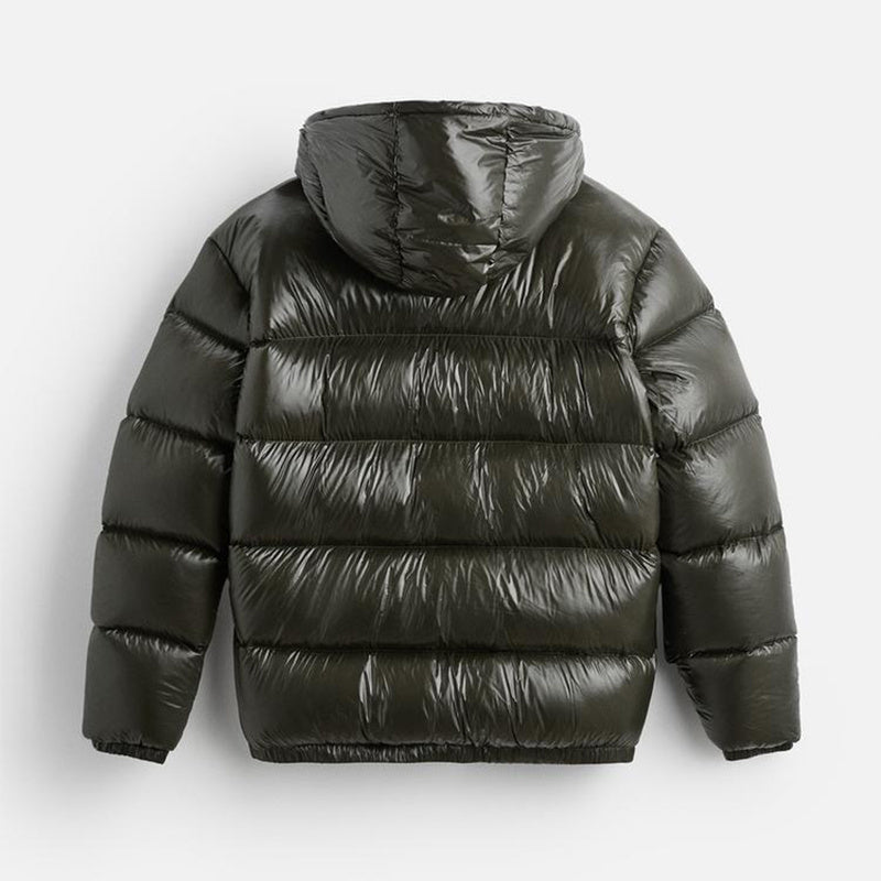 Leon | Bequeme Pufferjacke für Männer Schwarz Winter