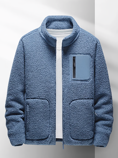 Leone | Warm Fleecejacke für Herren Mit Reißverschluss