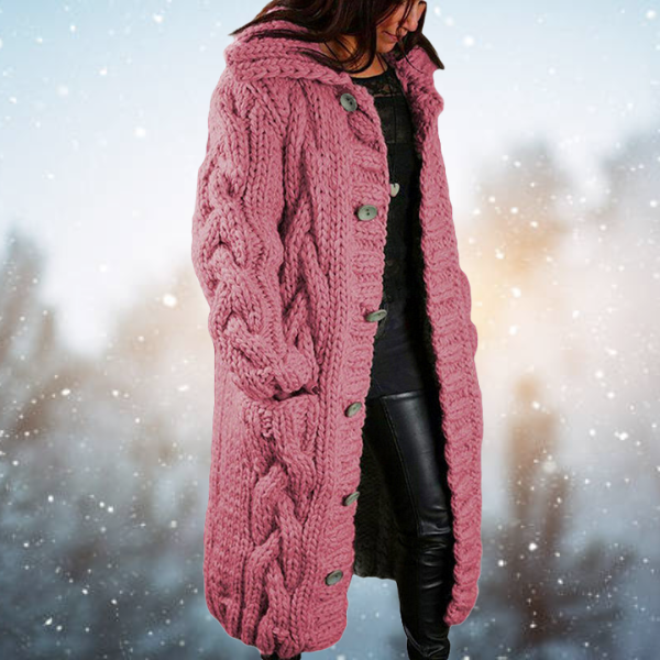 Sofia™ Langer Strickcardigan