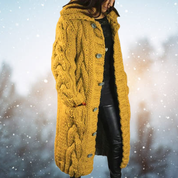 Sofia™ Langer Strickcardigan