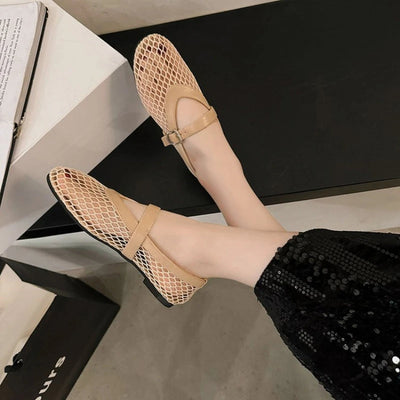 Franziska | Luftige Schuhe im Hohl Stil