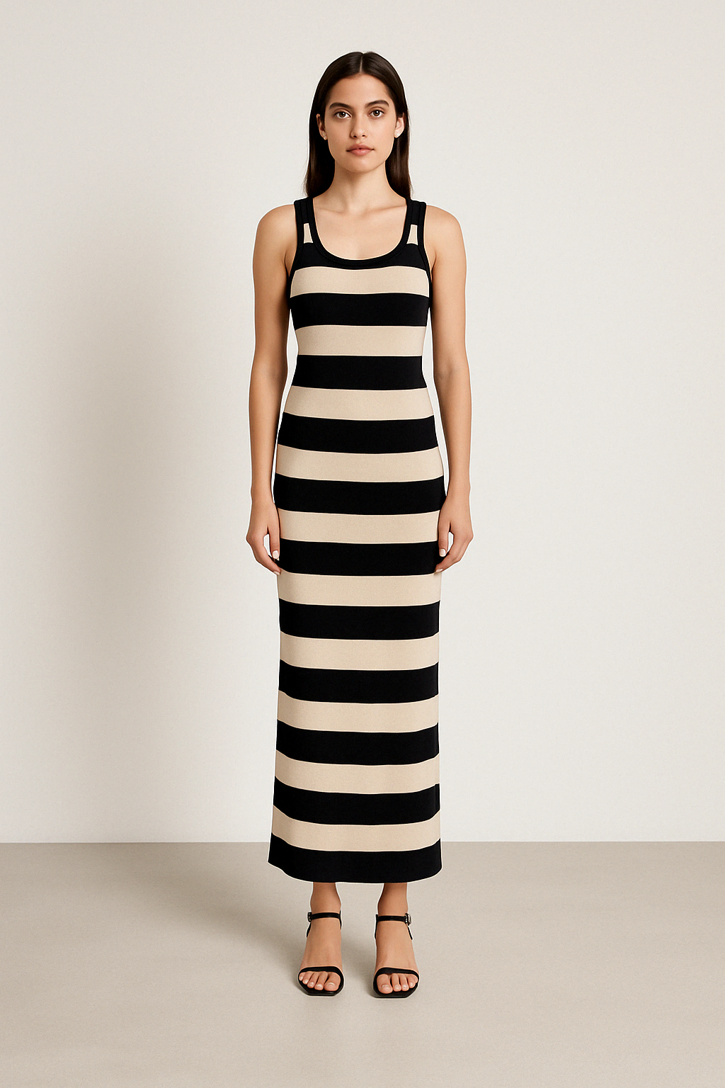 Glenda - Maxikleid mit Ausschnitten