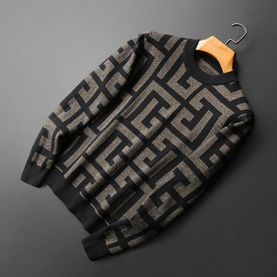 Klassischer Herren Strickpullover
