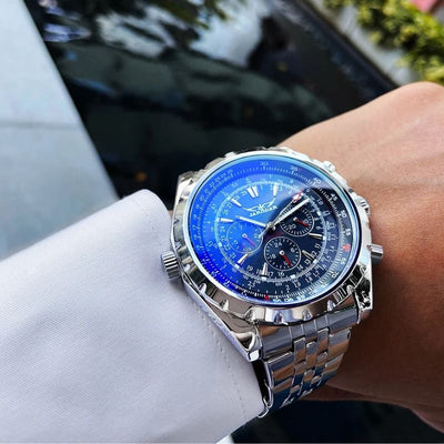 Mechanische Militär Herren Armbanduhr