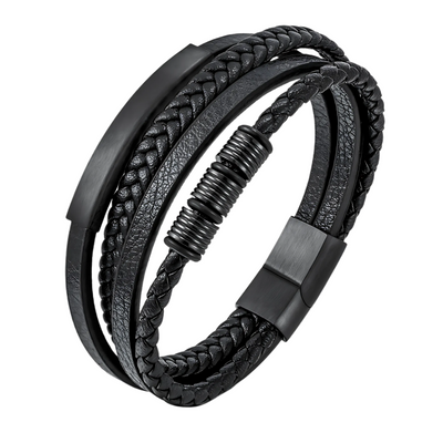 Hochwertiges Herren Lederarmband