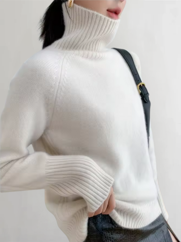 Kuscheliger Rollkragenpullover | Weiche Haptik | Zeitloser Stil