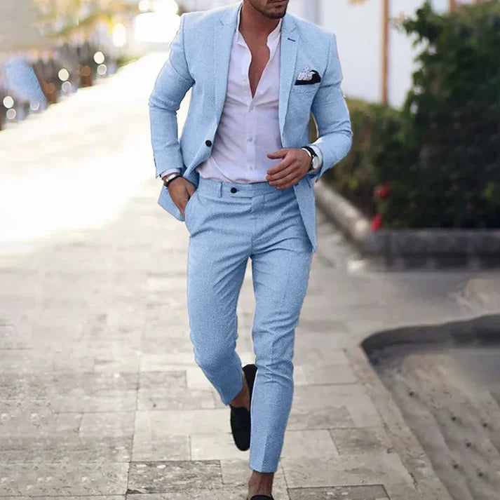 Agoston | Mühelose Alltägliche Eleganz Herren Anzugset