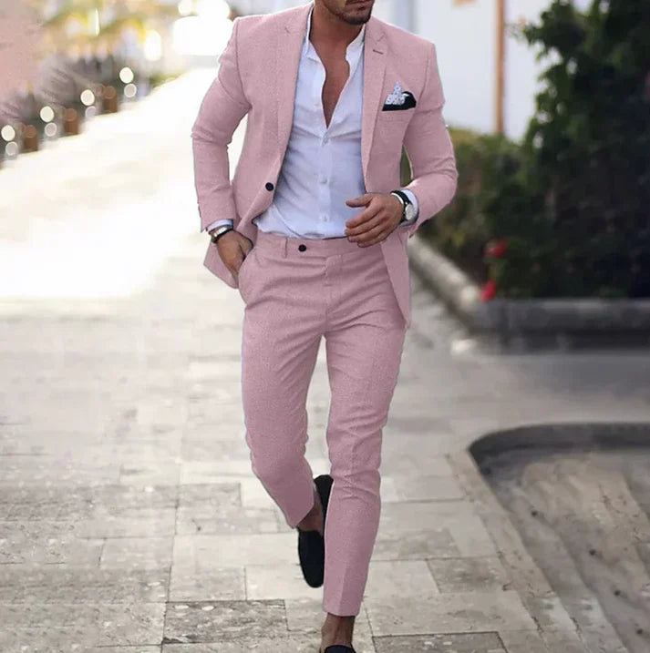 Agoston | Mühelose Alltägliche Eleganz Herren Anzugset