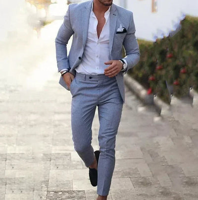 Agoston | Mühelose Alltägliche Eleganz Herren Anzugset