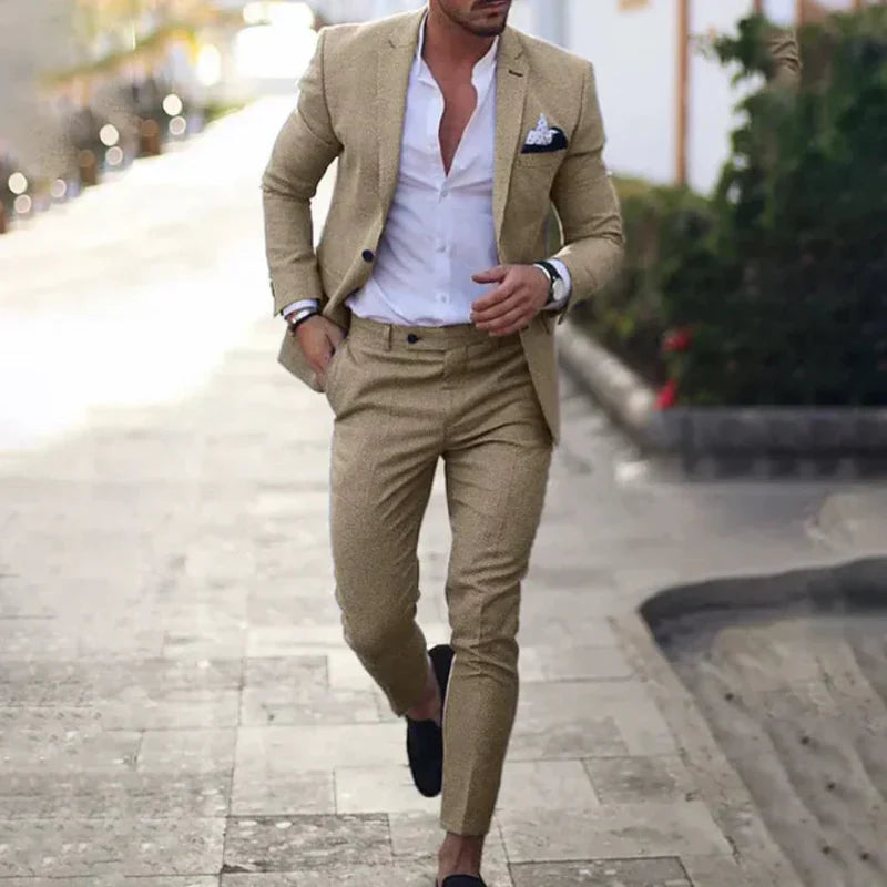 Agoston | Mühelose Alltägliche Eleganz Herren Anzugset