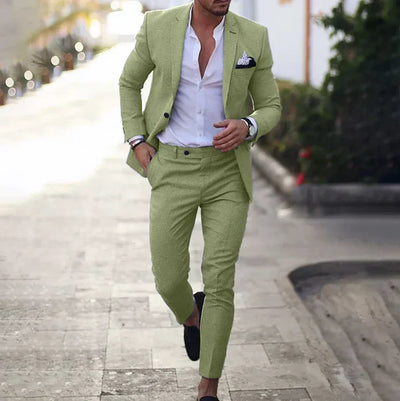 Agoston | Mühelose Alltägliche Eleganz Herren Anzugset