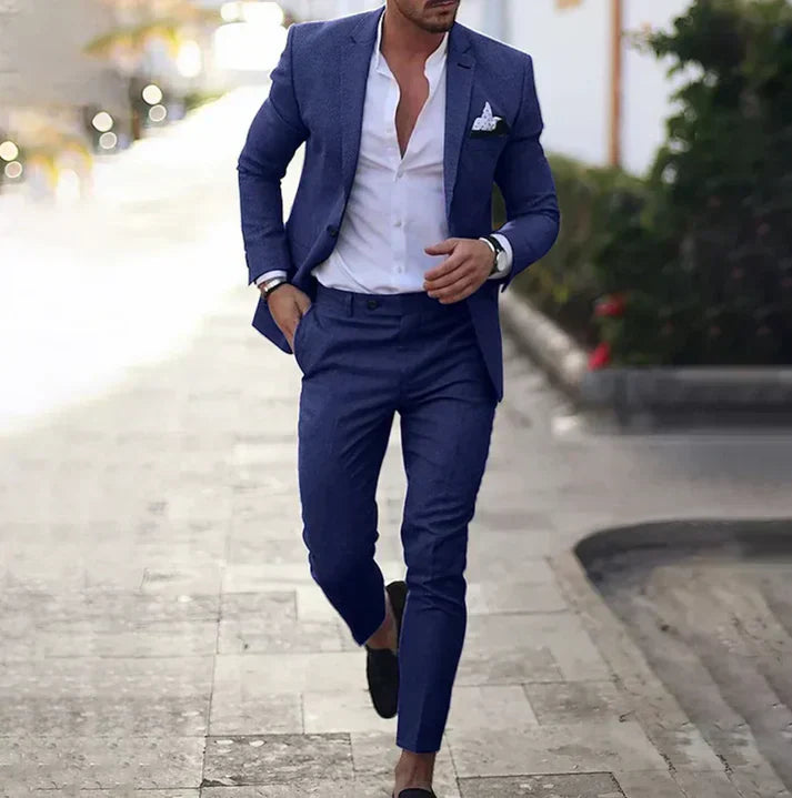 Agoston | Mühelose Alltägliche Eleganz Herren Anzugset
