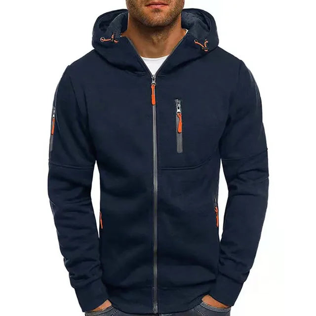 Anselm | Stilvolle, leichte Komfort Herren Tech Fleece Jacke