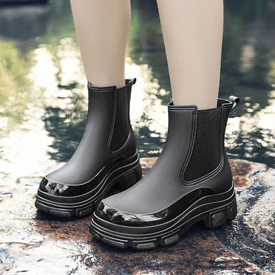 Molly | Wasserdichte kurze Chelsea-Stiefel