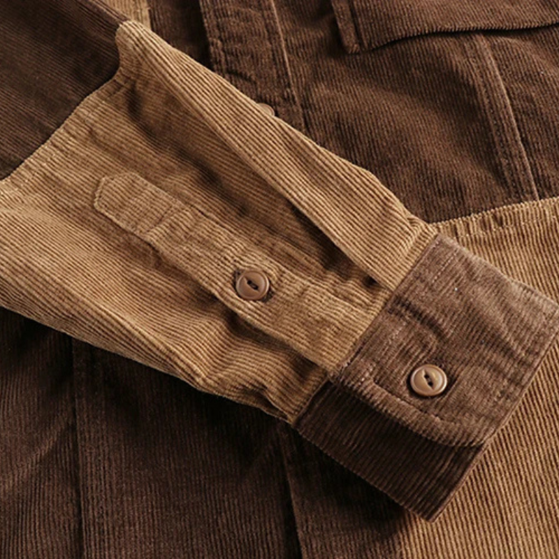 Klassisches Herren Cordhemd