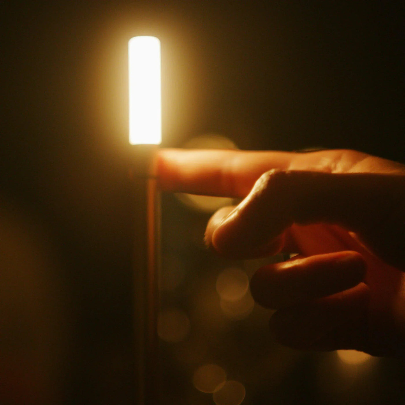 Elegante skandinavische Design-Kerzenlampe