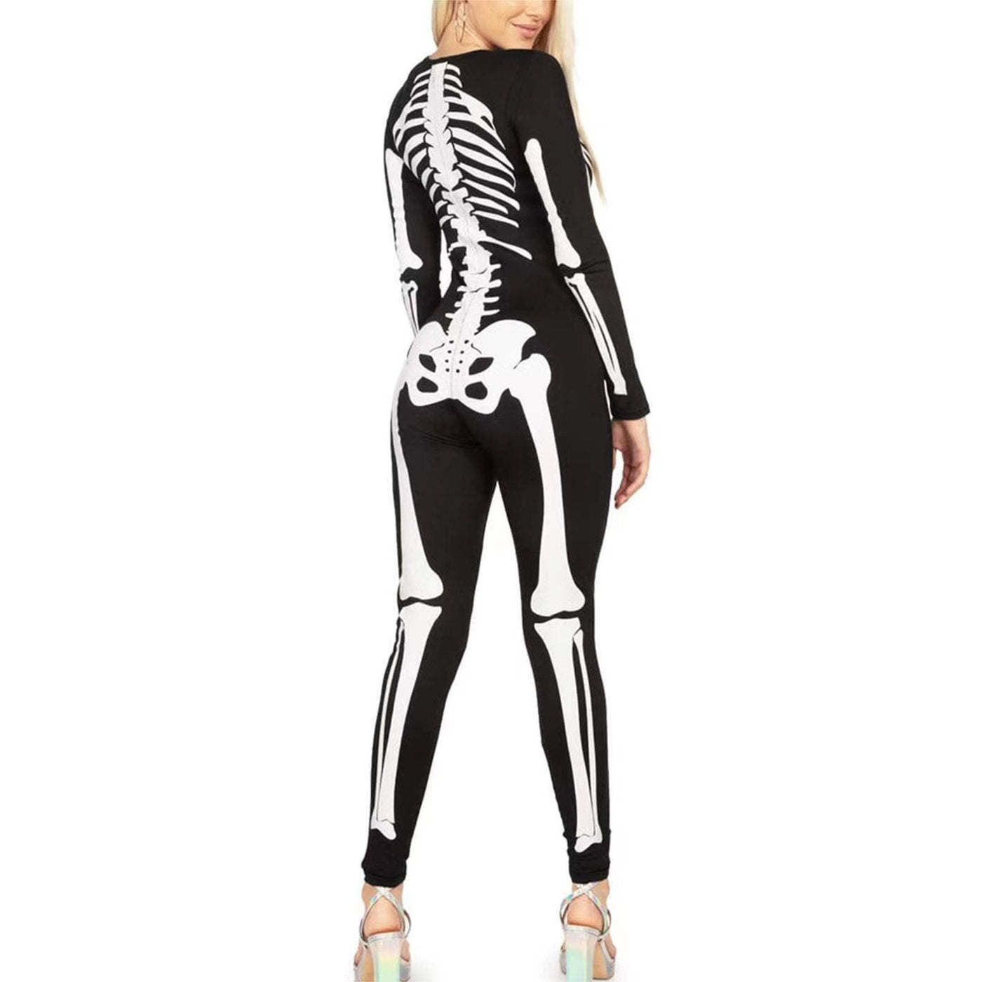 Skelettdruck Halloween Kostum