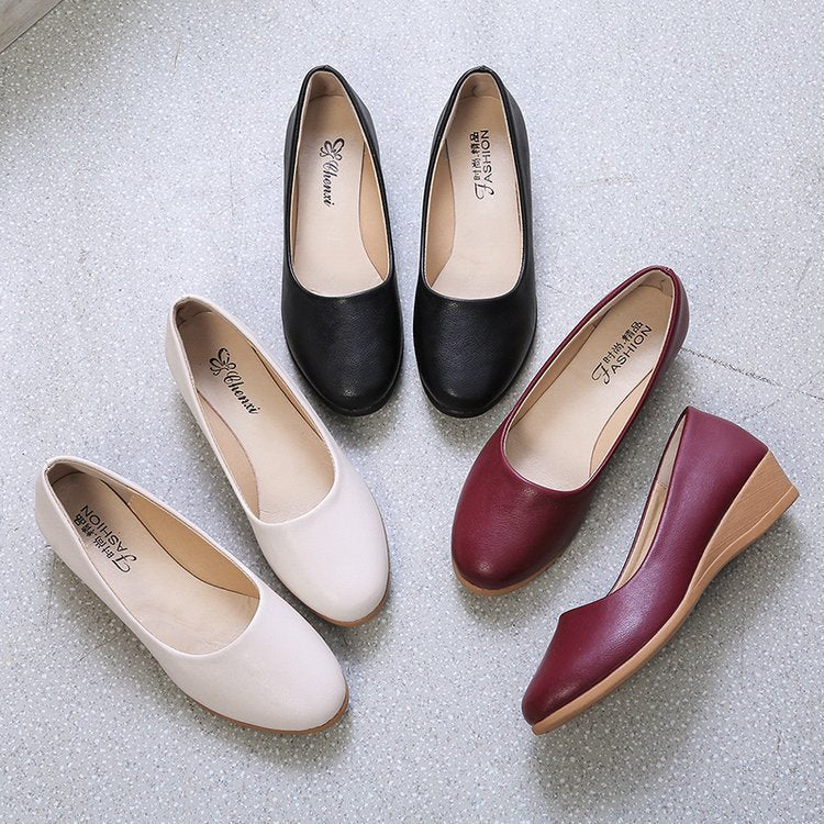 Damen Wedge-Pumps mit elegantem Schnitt und bequemer Fußbettung Fudus