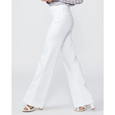 Damen Flared Jeans im eleganten Schnitt mit hoher Taille und weitem Bein Fudus