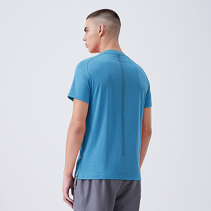 Herren Hochleistungs-Laufsportshirt mit innovativer Belüftungstechnologie und feuchtigkeitsregulierenden Eigenschaften Fudus