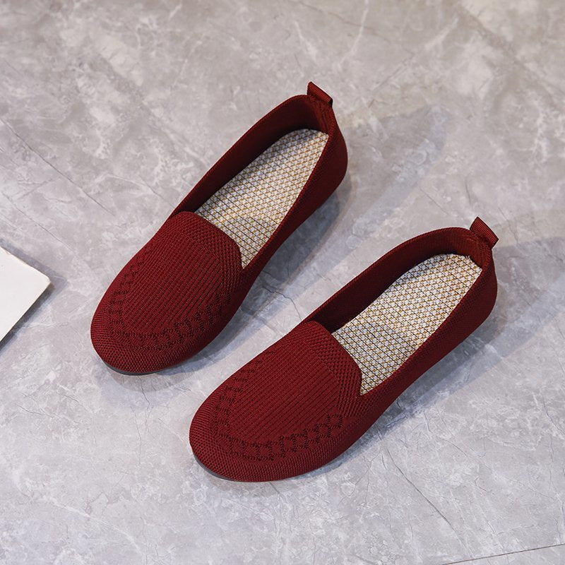 Damen elastische Slipper mit atmungsaktivem Obermaterial Fudus