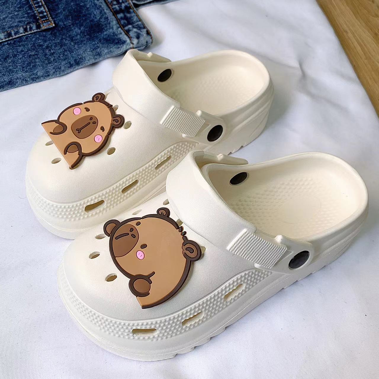 Damen Tiermotivierte Freizeitclogs Fudus