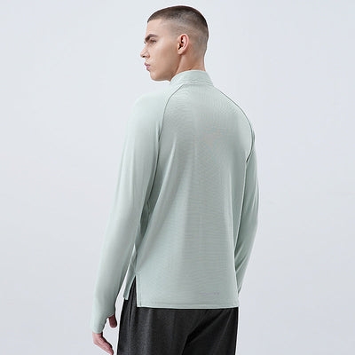 Herren Funktionsshirt mit Stehkragen Fudus