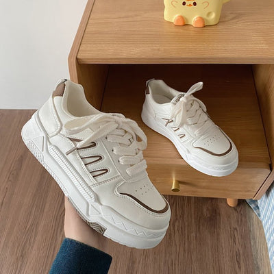 Damen Sportliche Sneakers mit stabiler Laufsohle und modischem Design Fudus