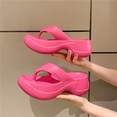 Damen Plateau-Sandalen mit modischem Schnitt Fudus