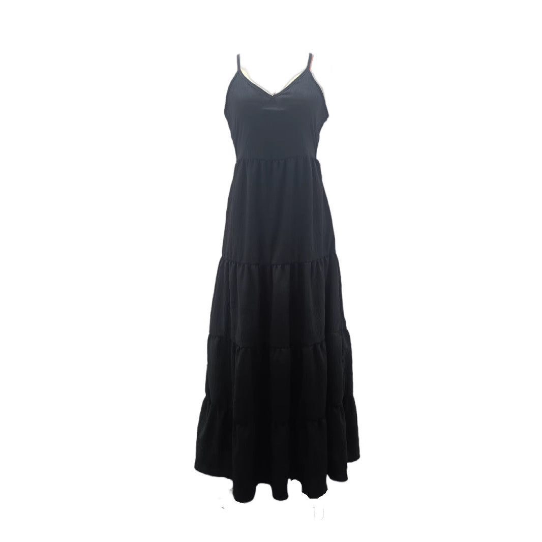 Damen Sommerliches Maxi Kleid Fudus