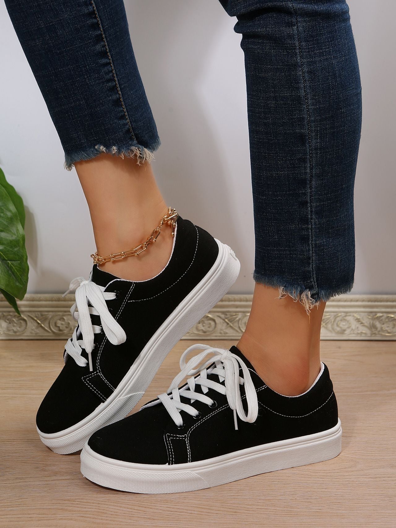 Damen lässige Sneaker mit flexibler Laufsohle und atmungsaktivem Obermaterial Fudus