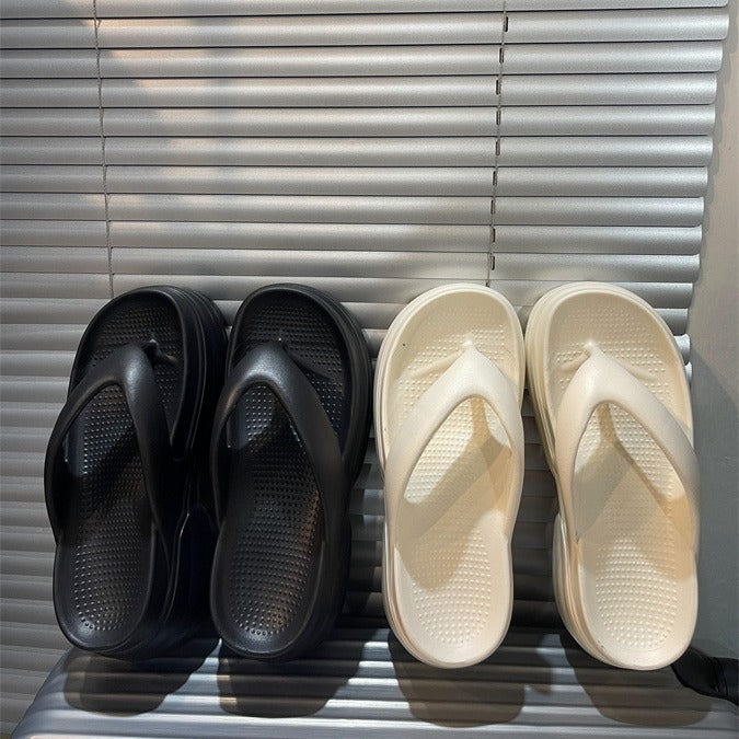 Damen Komfortable und stylische Flip-Flops mit ergonomischem Fußbett und rutschfester Sohle Fudus