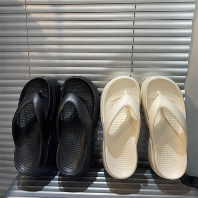 Damen Komfortable und stylische Flip-Flops mit ergonomischem Fußbett und rutschfester Sohle Fudus