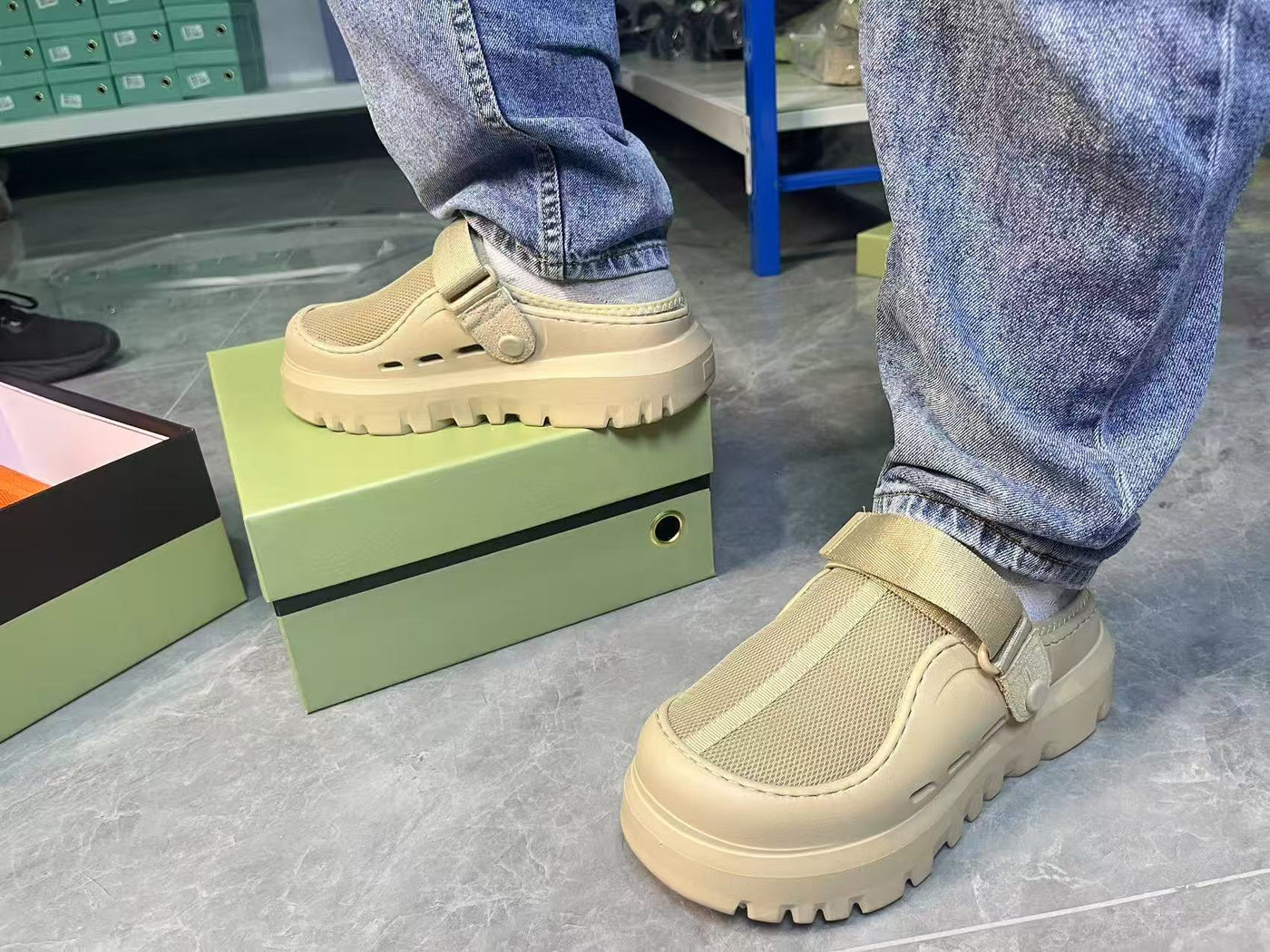 Damen Komfortable Freizeitschuhe mit elastischen Details und rutschfester Sohle Fudus