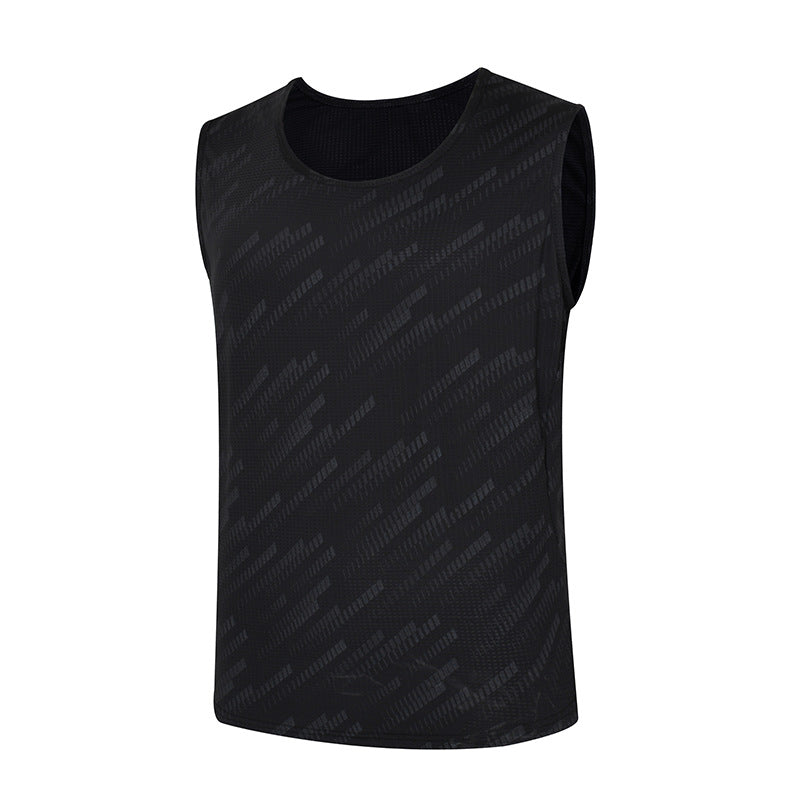 Herren Sportliches Funktionsshirt ohne Ärmel mit hohem Feuchtigkeitsmanagement und atmungsaktiven Eigenschaften Fudus