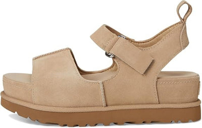 Damen Komfort Sandalen mit anatomisch geformtem Fußbett und verstellbarem Riemen Fudus