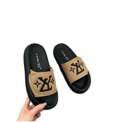 Damen modische Komfort-Pantoletten im stylischen Design Fudus