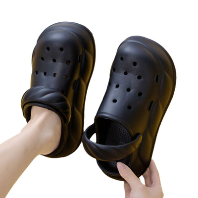 Damen Komfortable und atmungsaktive Clogs mit rutschfester Sohle Fudus