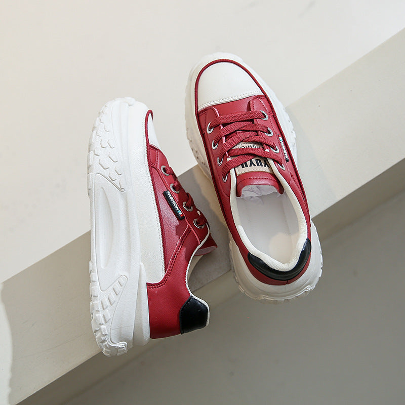 Damen Sportliche Sneakers mit modischem Plateau Fudus