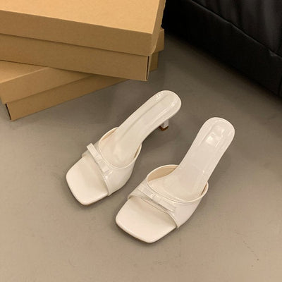 Damen Slingback-Sandalen mit elegantem Riemendesign und komfortablem Blockabsatz Fudus