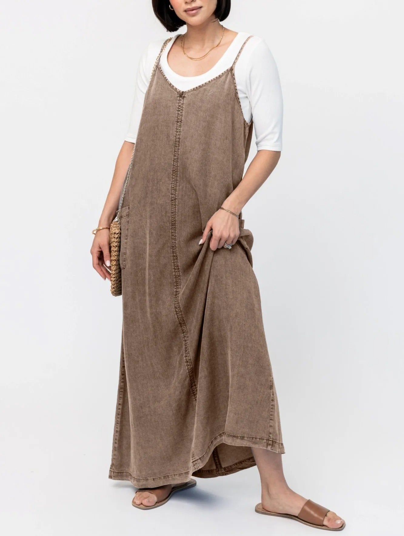 Damen Maxikleid Fudus