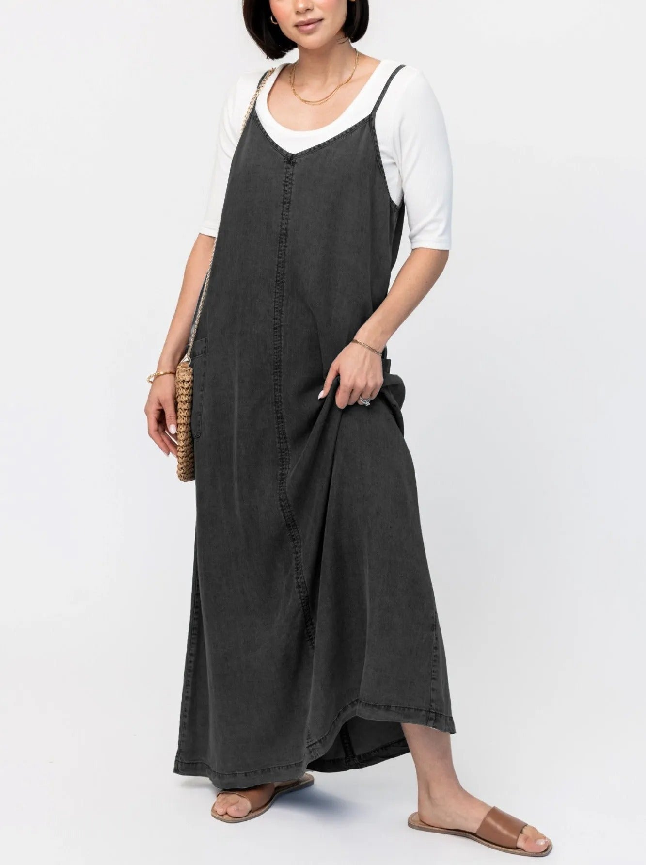 Damen Maxikleid Fudus